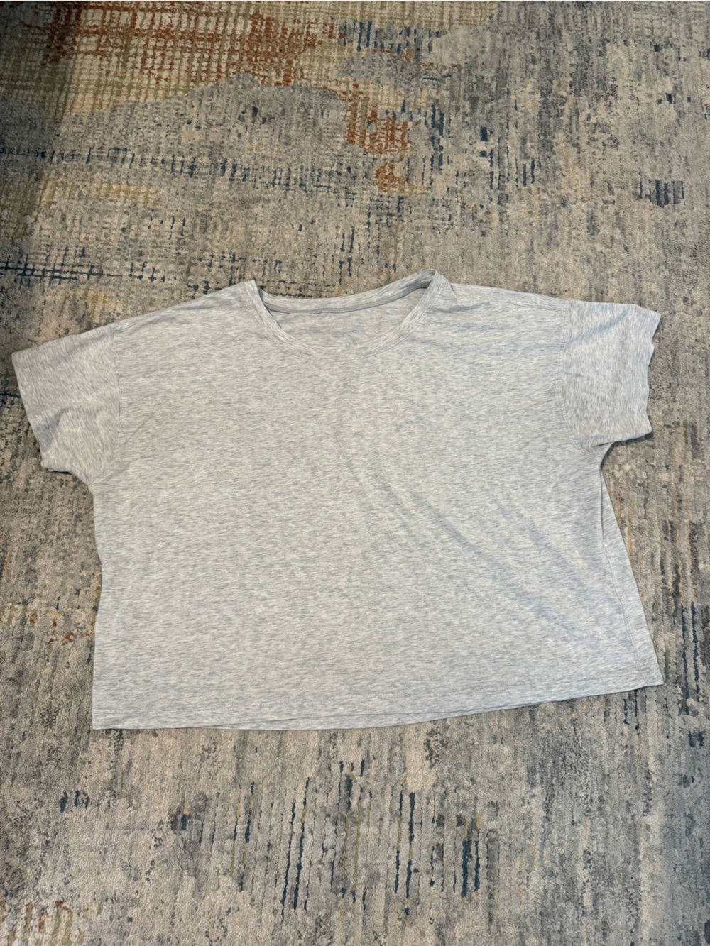 Lululemon Cates Tee Grey Size 8
